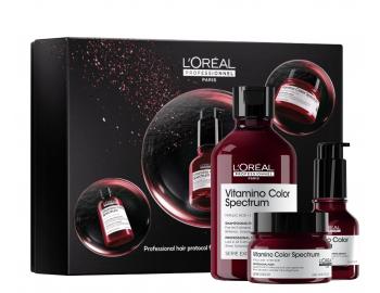 Zestaw upominkowy do intensywnej piel�gnacji w�os�w farbowanych Lor�al Professionnel Serie Expert Vitamino Color Spectrum Trio