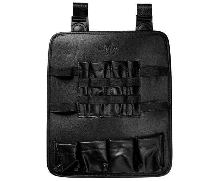 Profesjonalna kamizelka barberska Cera Professional Barber Pro - czarna