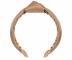 Opaska do wosw Invisibobble Hairhalo - brzowy