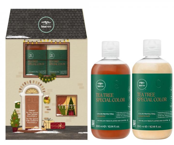 Zestaw upominkowy do wosw farbowanych Paul Mitchell Tea Tree Special Color Duo