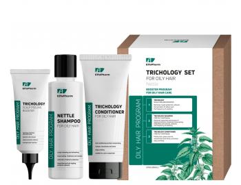 Zestaw do piel�gnacji w�os�w i sk�ry ze sk�onno�ci� do nadmiernego wydzielania sebum Elfa Pharm Trichology For Oily Hair