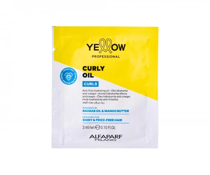 Olejek rozja�niacy i zmi�kczaj�cy do w�os�w falowanych i kr�conych Yellow Professional Curls Curly Oil - 3 ml (bonus)