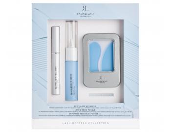 Zestaw upominkowy do pielgnacji rzs RevitaLash Lash Refresh Collection + maska i patki pod oczy gratis