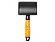 P�aska szczotka do rozczesywania sier�ci zwierz�t Wahl Slicker Brush Large 58424 - pomara�czowa