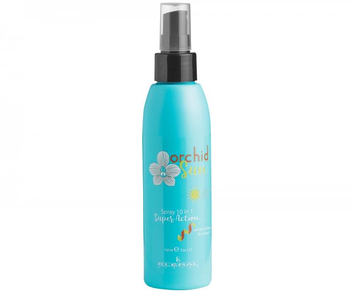 Spray bez spukiwania do wosw zniszczonych, suchych i naraonych na soce Klral Orchid Sun Spray 10in1 Super Action - 150 ml