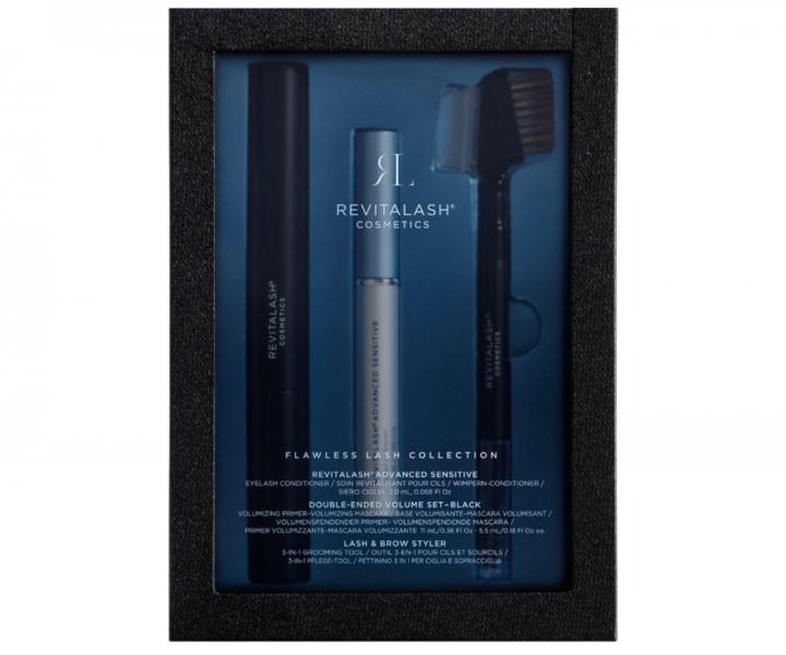 Zestaw upominkowy do rz�s dla oczu wra�liwych RevitaLash Flawless Lash Collection Sensitive + tusz do rz�s i szczoteczka gratis