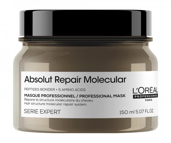 Maska do wosw zniszczonych Loral Professionnel Serie Expert Absolut Repair Molecular - 150 ml