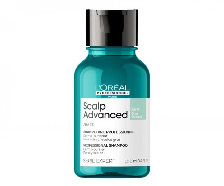 Zestaw do przet�uszczaj�cej si� sk�ry g�owy Lor�al Professionnel Scalp Advanced + szampon 100 ml gratis