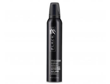 Pianka koloryzuj�ca i utrwalaj�ca do w�os�w Black Mousse Color - 200 ml - ciemny br�z