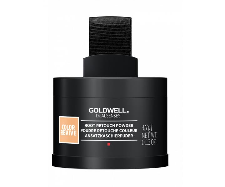 Puder maskujcy odrosty Goldwell Color Revive - 3,7 g - redni ciemny blond
