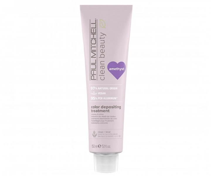 Odywcza maska koloryzujca Paul Mitchell Clean Beauty Color Depositing Treatment - fioletowa - 150 ml