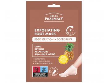 Maska zuszczajca do stp Green Pharmacy Exfoliating Foot Mask - 2 x 13 ml - skarpetki