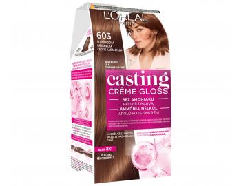 Farba do wosw bez amoniaku Loral Casting Crme Gloss - 603 czekoladowy nugat