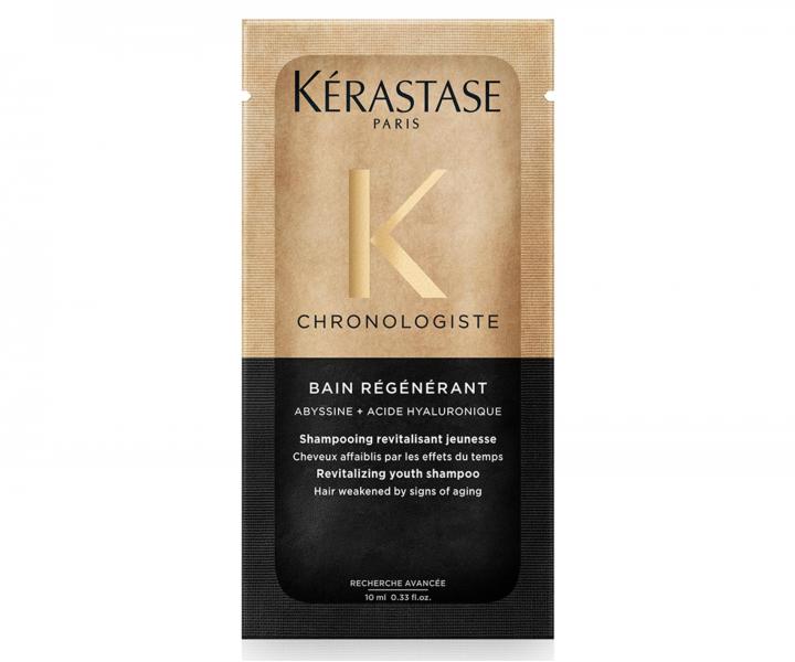 Revitalizuj�cy nawil�aj�cy szampon do starzej�cych si� w�os�w K�rastase Chronologiste Bain R�g�n�rant - 10 ml (bonus)