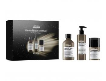 Zestaw upominkowy do wosw zniszczonych Loral Professionnel Serie Expert Absolut Repair Molecular Trio Meteora