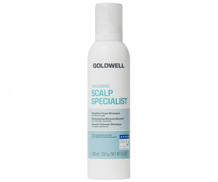 Hipoalergiczny szampon w piance do wra�liwej sk�ry g�owy Goldwell Dualsenses Scalp Specialist Sensitive Foam Shampoo - 250 ml