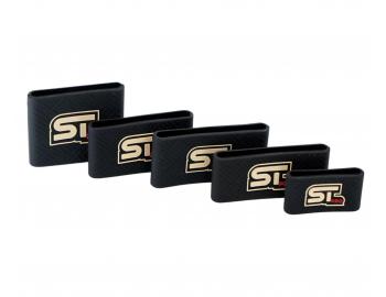 Antypo�lizgowe nak�adki na maszynki do strzy�enia Supreme Trimmer Pro Clipper Grip - czarne - 5 szt.