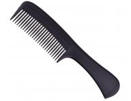 Grzebie� do w�os�w z uchwytem Detail - Hair style Handle Comb - 21,5 cm, czarny