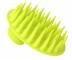 Silikonowa szczotka do masau skry gowy Eurostil Professional - zielony