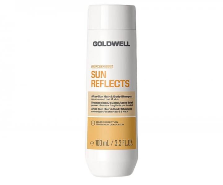 Szampon do w�os�w i cia�a nara�onych na dzia�anie s�o�ca Goldwell Dualsenses Sun Reflects After-Sun Hair & Body Shampoo - 100 ml