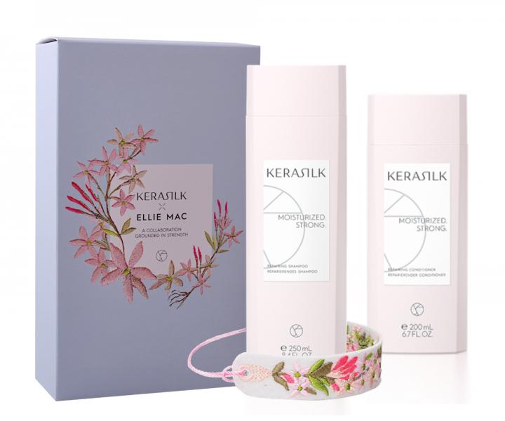 Zestaw upominkowy do w�os�w suchych i zniszczonych Kerasilk Repairing + bransoletka gratis