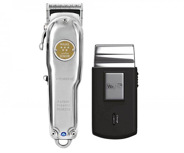 Zestaw maszynka do strzy�enia Wahl Senior Metal i golarka foliowa Wahl Mobile Shaver