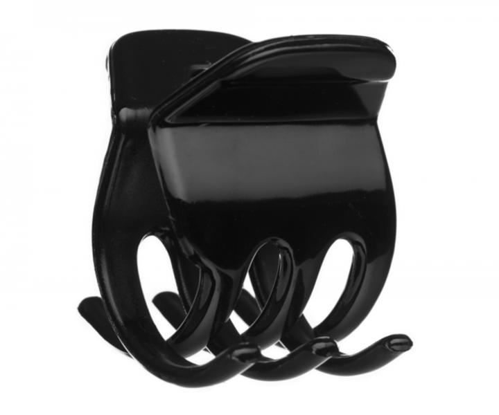 Spinka do wosw klamra Eurostil Professional Clips S - 5 cm - 12 szt - czarna