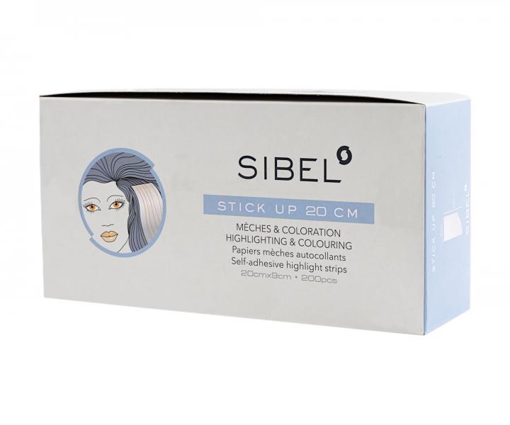 Folia fryzjerska do koloryzacji Sibel High-Light Stick-up 20 x 9 cm - 200 szt