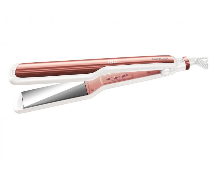 Prostownica do w�os�w Sencor SHI 5500GD - bia�a per�owa/r�owa