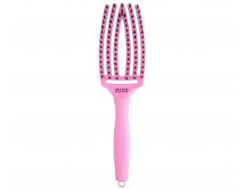 Szczotka Olivia Garden Fingerbrush Combo Medium Pink Tokyo - intensywny r