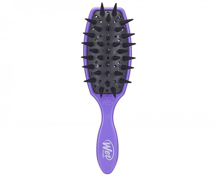 Szczotka do rozczesywania mokrych wosw Wet Brush Custom Care - fioletowa