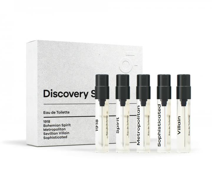 Zestaw testerw wody toaletowej dla mczyzn Beviro Discovery Set Eau de Toilette - 5 x 2 ml