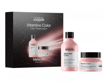 Zestaw upominkowy do wosw farbowanych Loral Professionnel Serie Expert Vitamino Color Duo Meteora