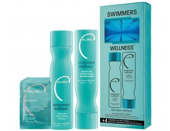 Zestaw do w�os�w obci��onych sol� i chlorem Malibu C Swimmers Wellness