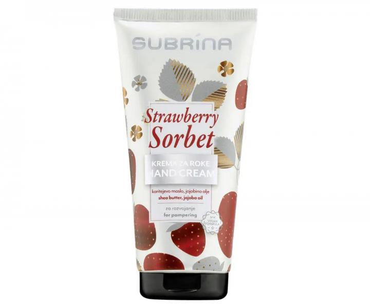 Odywczy krem do rk Subrina Professional Strawberry Sorbet Hand Cream - 50 ml - edycja limitowana