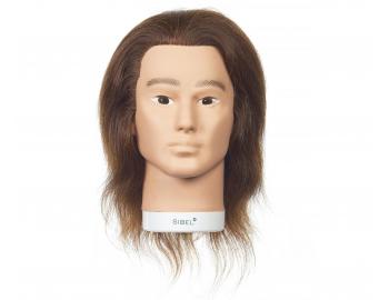 G��wka treningowa m�ska Sibel Bobby- w�osy naturalne, 15-25 cm