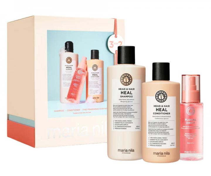 Zestaw upominkowy dla zdrowej skry gowy i wosw Maria Nila Head & Hair Heal Holiday Box