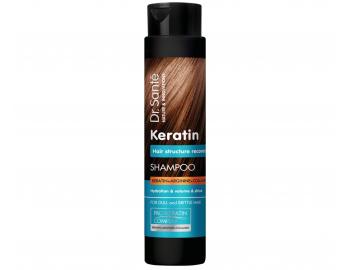 Szampon odbudowujcy do wosw matowych i amliwych Dr. Sant Keratin - 400 ml