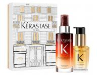 Zestaw upominkowy z olejkiem i serum na noc do wosw suchych Krastase Iconics