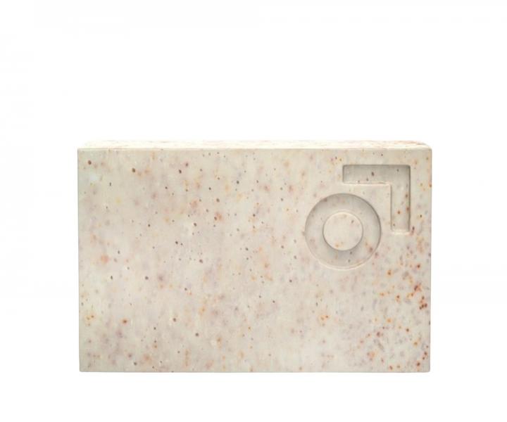 Myd�o do cia�a z peelingiem w kostce dla m�czyzn Beviro Purifying Body Scrub Bar Zesty Vetiver - 135 g