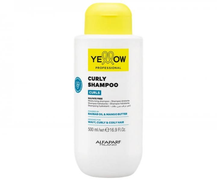 Szampon do w�os�w falowanych, kr�conych i afro Yellow Professional Curls Curly Shampoo - 500 ml