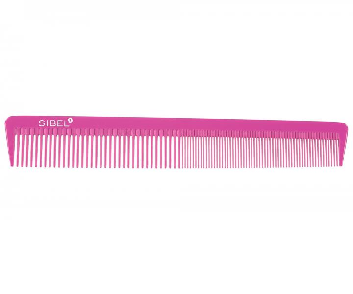 Grzebie� antystatyczny do w�os�w Sibel 4011617 - 19 cm - r�owy