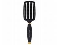 Szczotka do rozczesywania i suszenia w�os�w z w�osiem dzika i nylonowym Sister Young Ovia Hair Brush - czarna