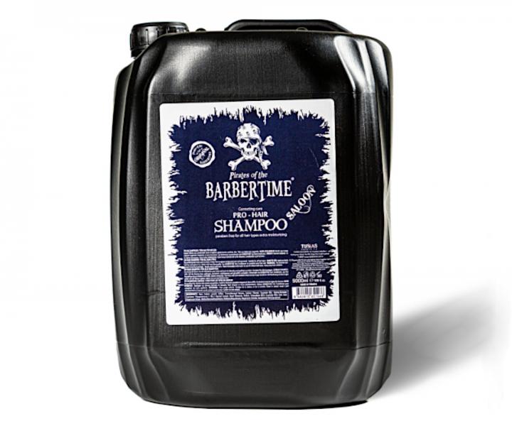 Szampon dla m�czyzn do wszystkich rodzaj�w w�os�w Barbertime Pro-Hair Shampoo - 5000 ml