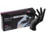 R�kawiczki lateksowe fryzjerskie Sibel Clean All 100 szt - czarne - L - termin wa�no�ci 07/2026 (bonus)