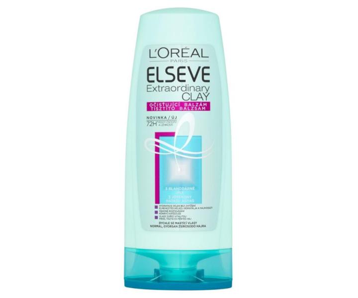Od�ywka do w�os�w przet�uszczaj�cych si� Lor�al Elseve Extraordinary Clay - 200 ml