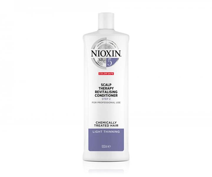 Od�ywka do lekko przerzedzonych w�os�w po zabiegach chemicznych Nioxin System 5 Conditioner -1000 ml