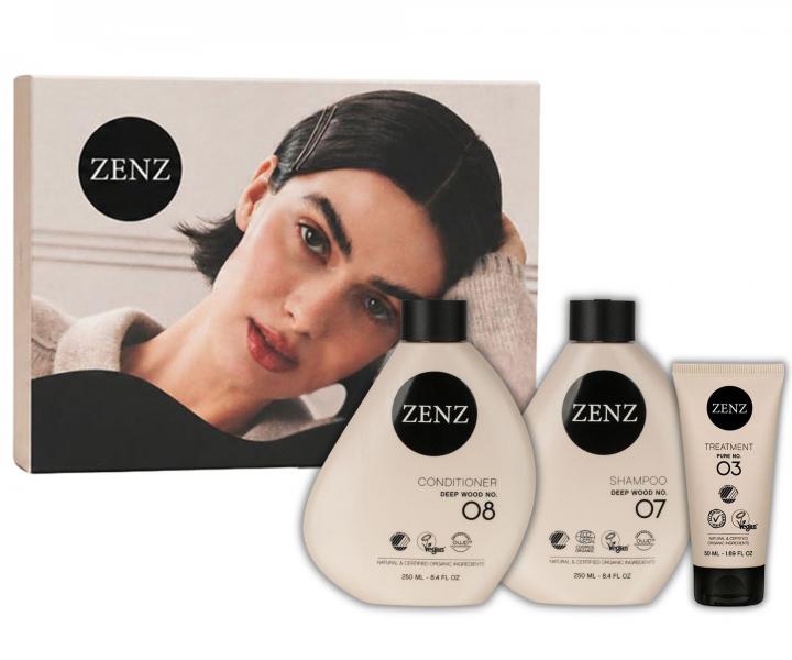 Zestaw upominkowy do w�os�w suchych i kr�conych Zenz Deep Wood