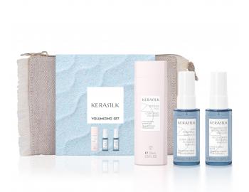 Zestaw podrny zwikszajcy objto wosw Kerasilk Volumizing Travel Set + kosmetyczka gratis