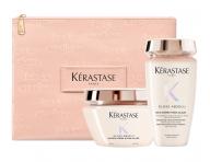 Zestaw nawil�aj�co- roz�wietlaj�cy do w�os�w grubych i pusz�cych si� K�rastase Gloss Absolu + kosmetyczka gratis